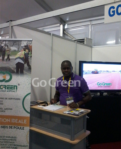 Go Green 出席科特迪瓦非洲道路建设与建材展会