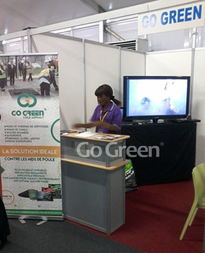 Go Green 出席科特迪瓦非洲道路建设与建材展会