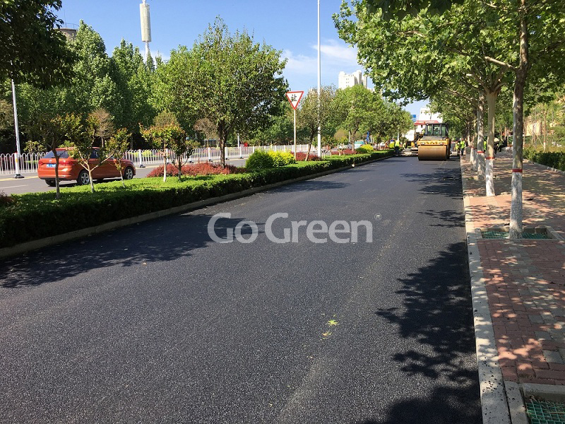 Go Green沥城工程 温拌沥青薄层 河北项目顺利完工